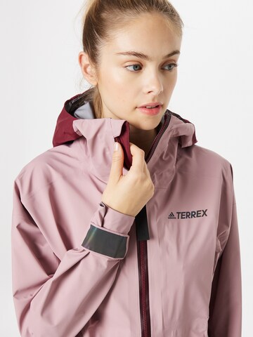 ADIDAS TERREX Outdoorjacke 'Myshelter' in Lila