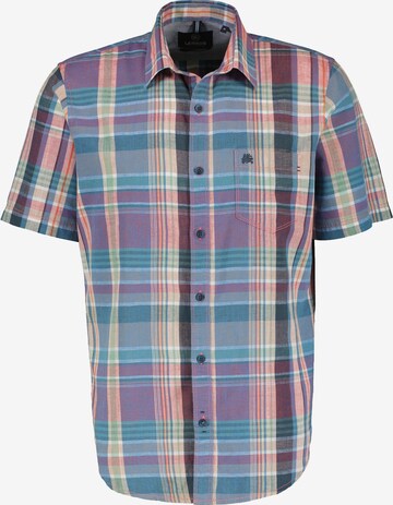 LERROS Regular fit Button Up Shirt in Red: front