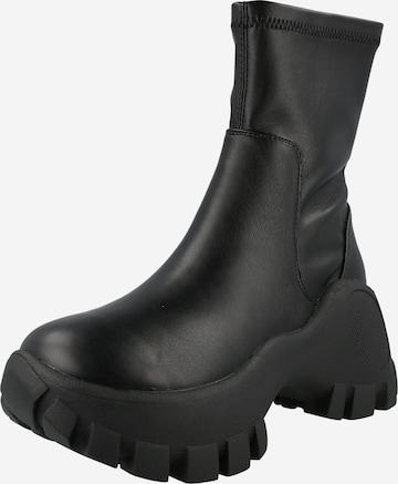 Bottines 'NILE' Public Desire en noir : devant