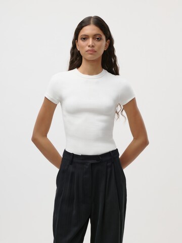 LeGer by Lena Gercke - Camiseta 'Ria' en blanco: frente