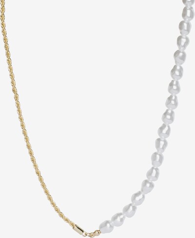 PIECES Řetízek 'FPARILLA' - zlatá / perlově bílá, Produkt