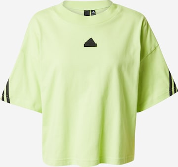 T-shirt fonctionnel 'Future Icons 3-Stripes' ADIDAS SPORTSWEAR en vert : devant