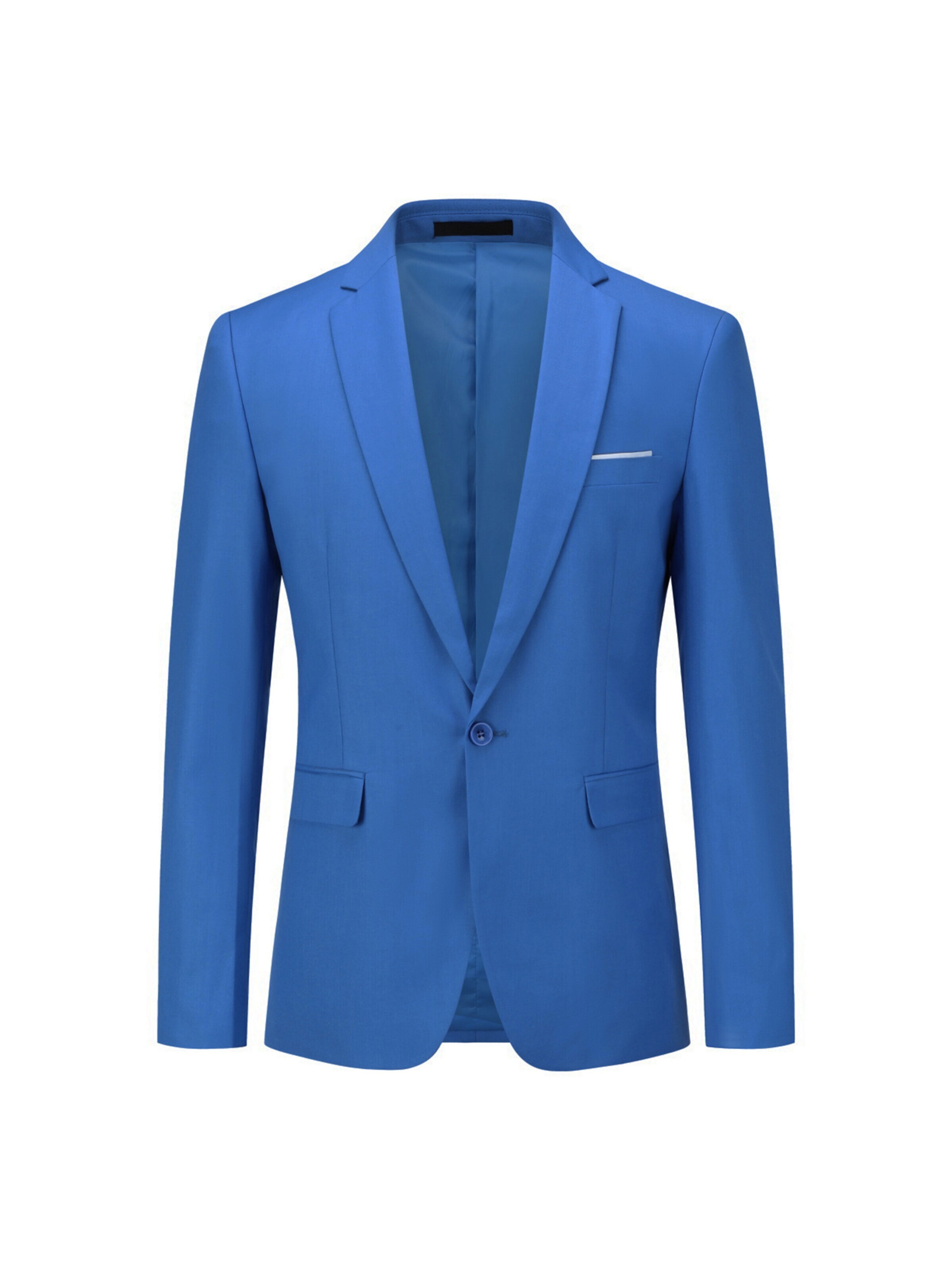 YOUTHUP Slim fit Suit 'Feierabend' in Blue