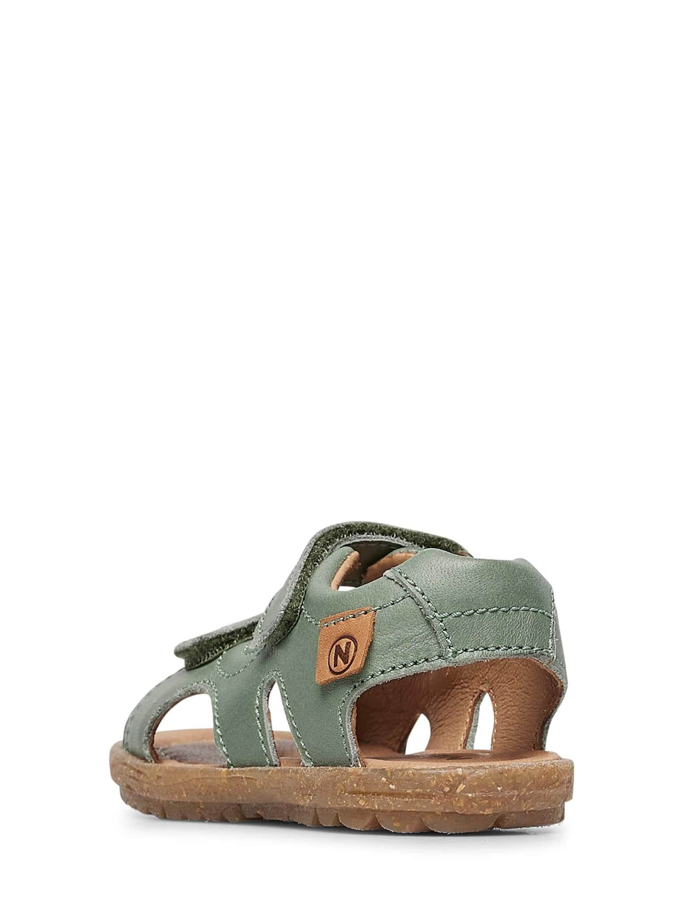 NATURINO Open shoes 'SKY' in Green