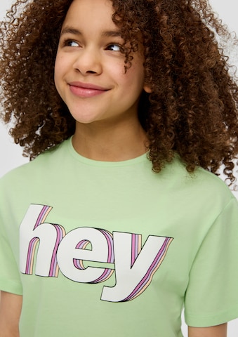 T-Shirt s.Oliver en vert