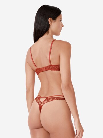 Balconcino Reggiseno 'Virtuose' di ETAM in marrone