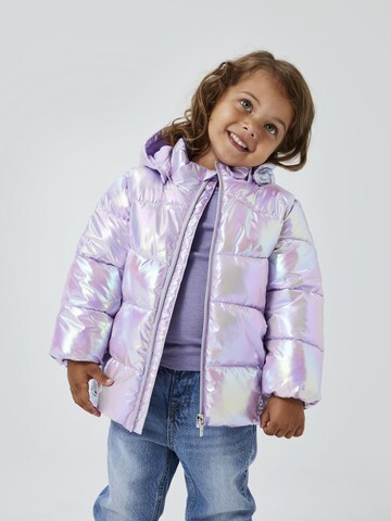 NAME IT Winter jacket 'NMFMolina' in Purple: front