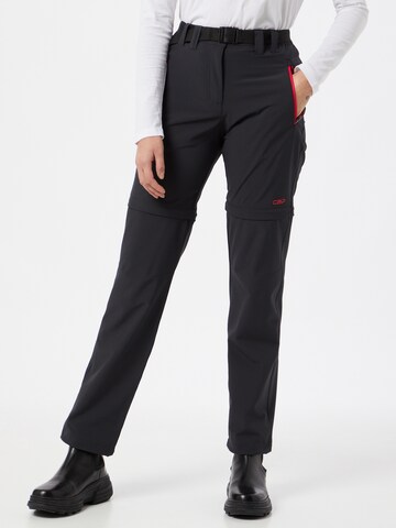 Regular Pantalon outdoor CMP en gris : devant