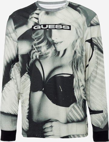 GUESS - Camisa em branco: frente