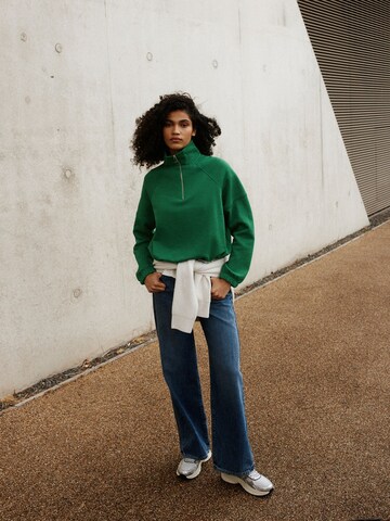 Next - Sudadera en verde