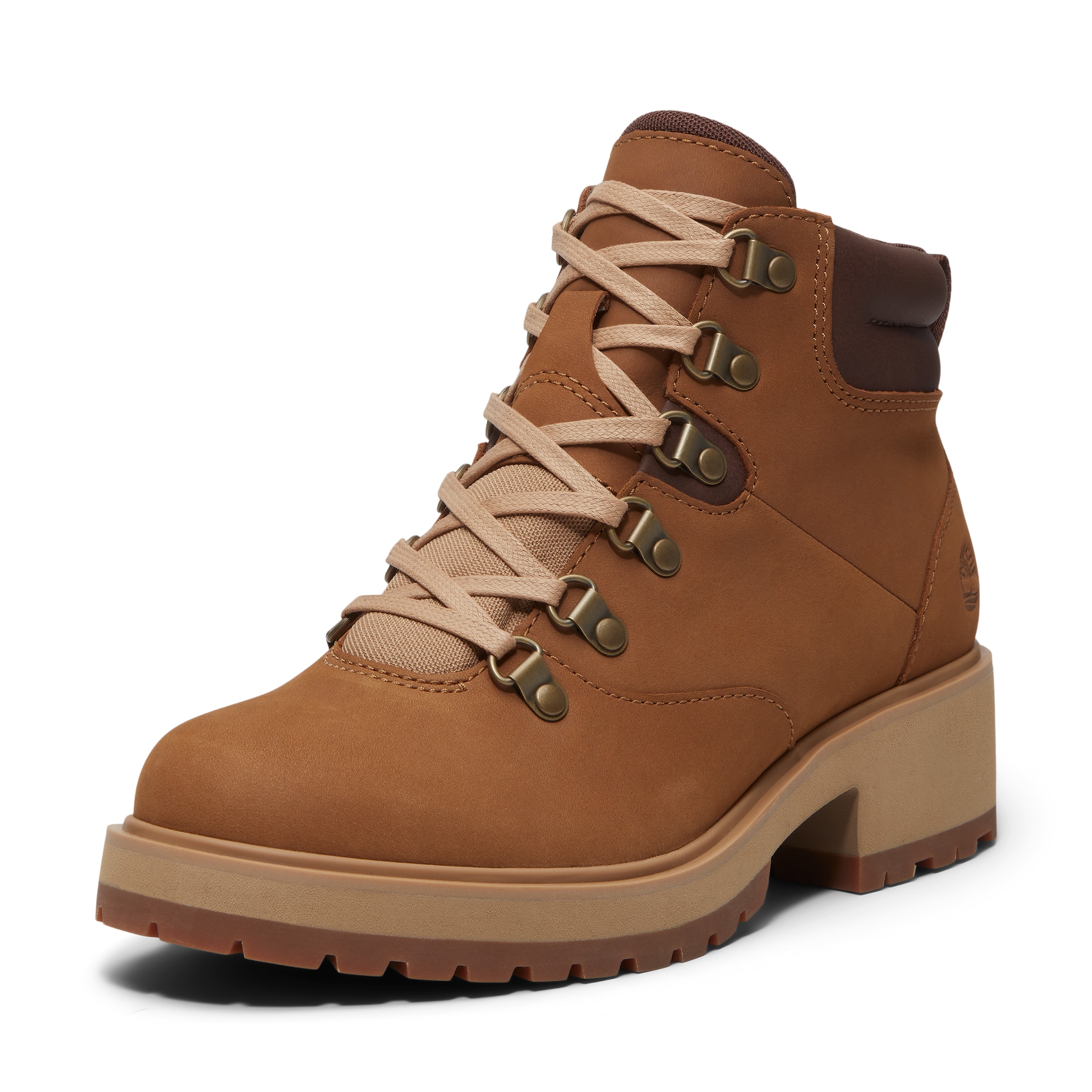 TIMBERLAND Schnürstiefelette in Braun: Vorderseite