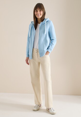 CECIL Sweatjacke in Blau