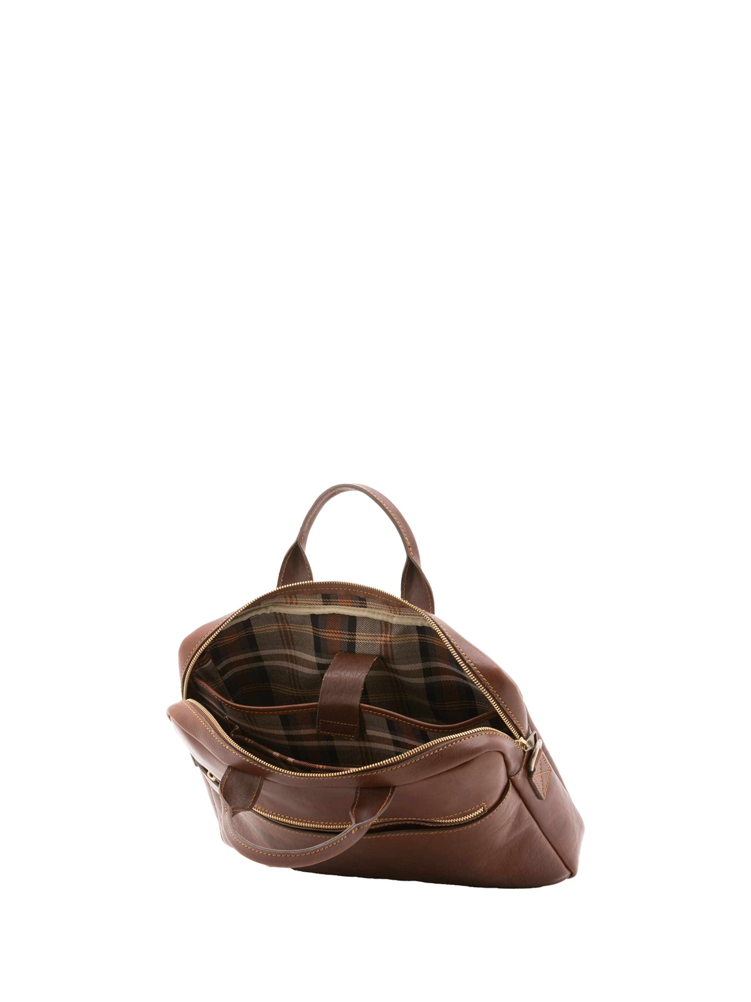 Viola Castellani Document Bag in Brown