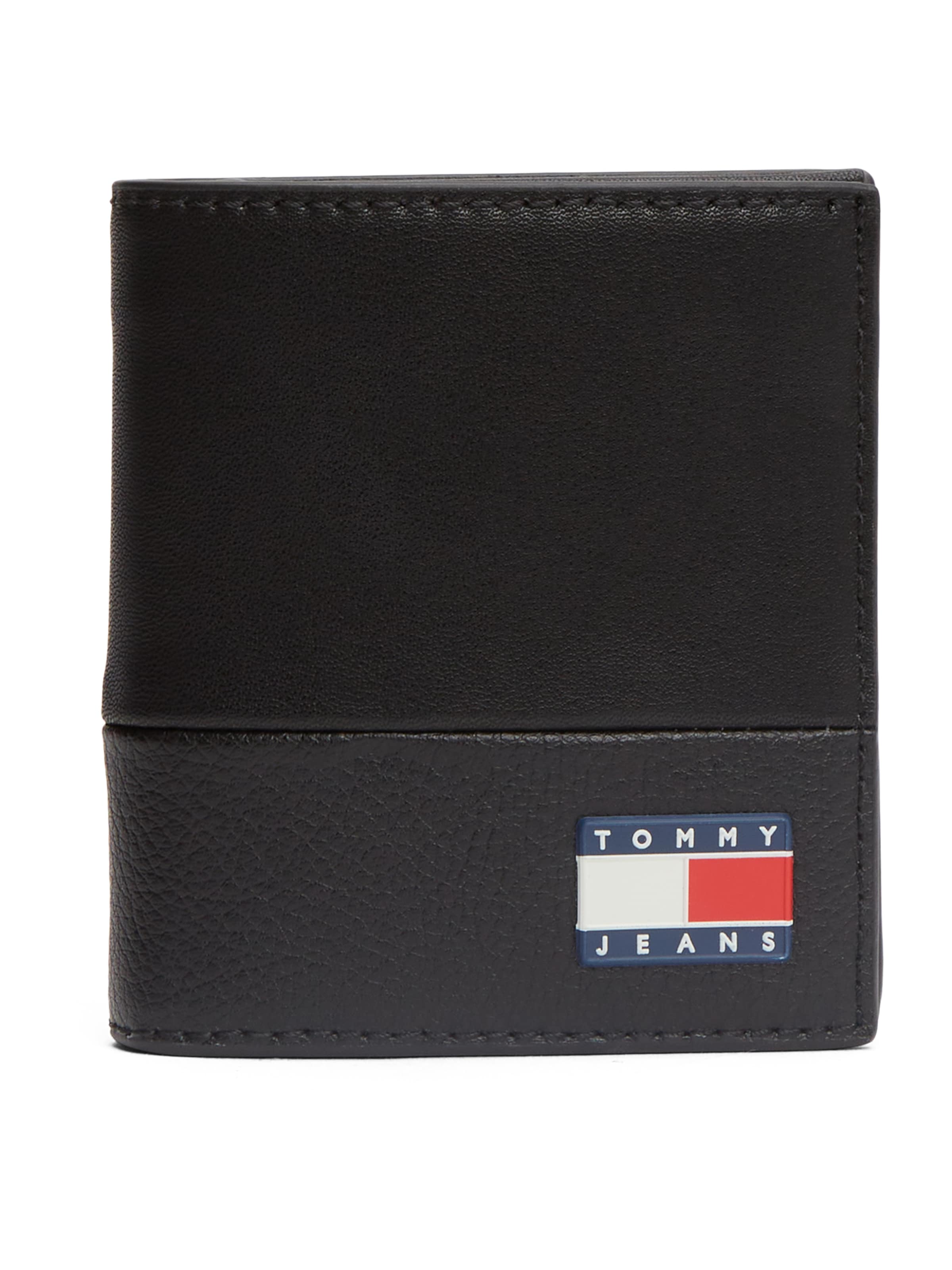 Tommy Jeans Rahakott 'Heritage', värv must: eest vaates