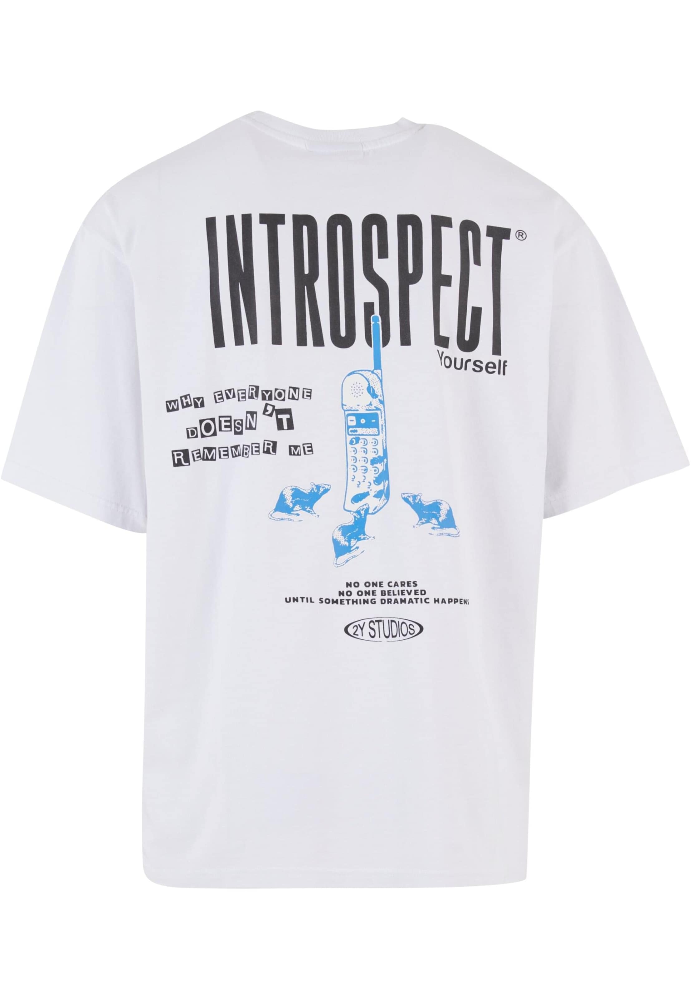 2Y Studios Футболка 'Introspect' в Белый