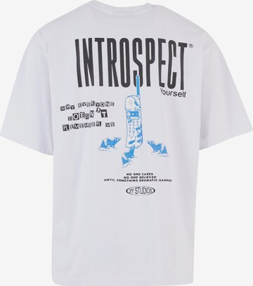 balta 2Y Studios Marškinėliai 'Introspect'