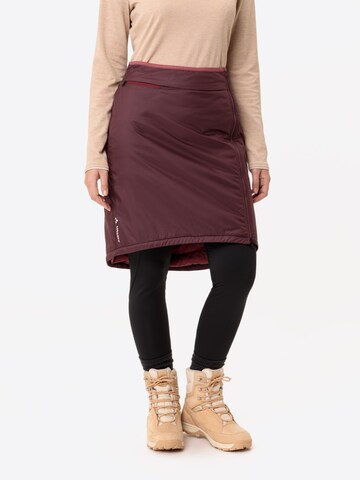 VAUDE Sports skirt 'Neyland' in Red: front