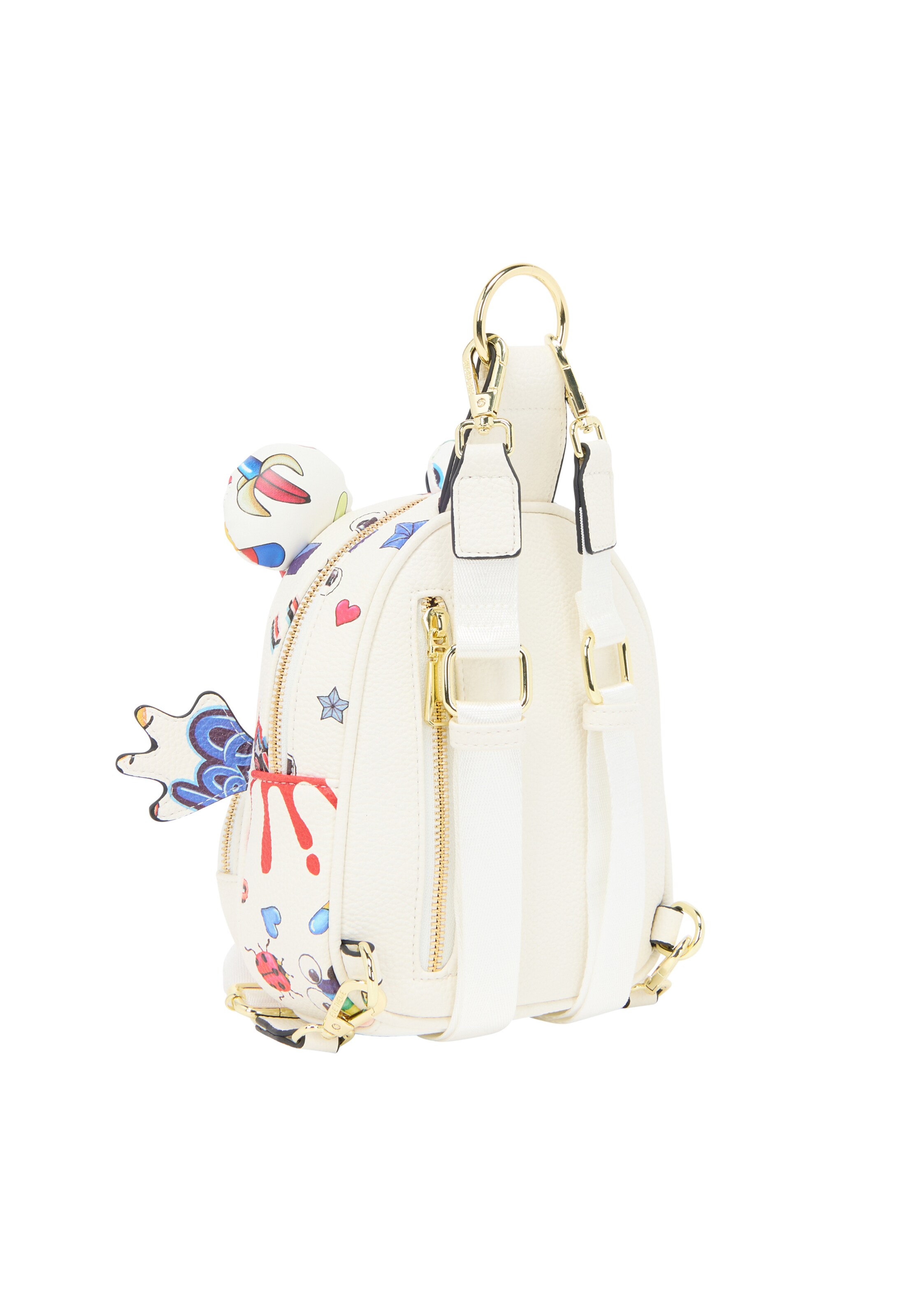 MYMO Batoh 'Pop Eyetheme' - Béžová