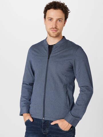 Lindbergh Between-Season Jacket in Blue: front