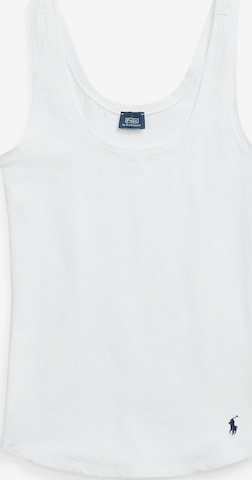 Haut ' Club Cotton ' Polo Ralph Lauren en blanc : devant
