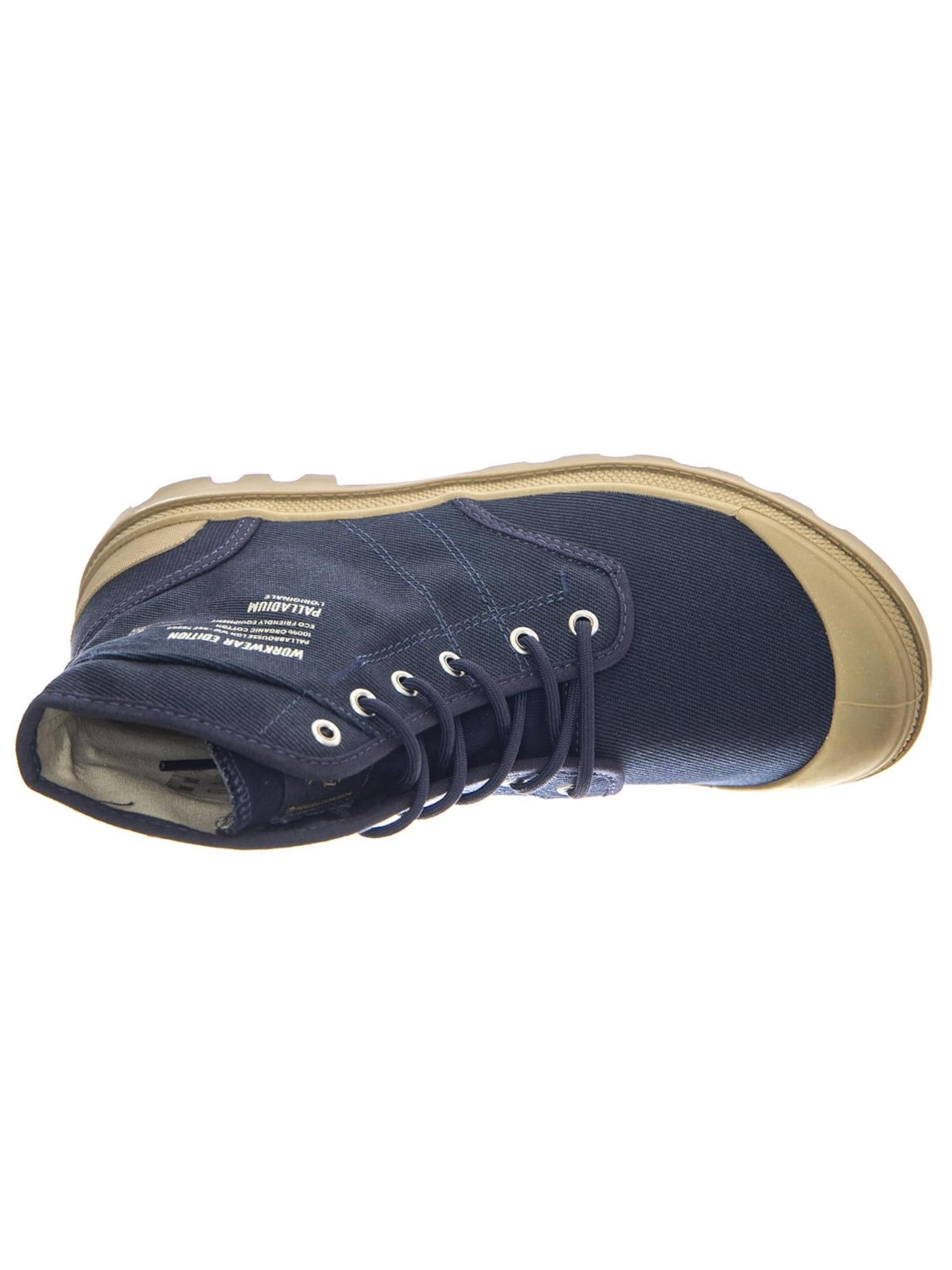 Palladium Kozaki 'Pallabrousse WW Mood Indigo Shoes' w kolorze niebieski