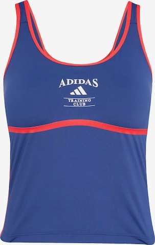 Haut de sport 'Heritage' ADIDAS PERFORMANCE en bleu : devant