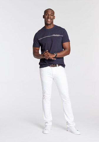 DELMAO Shirt in Blau