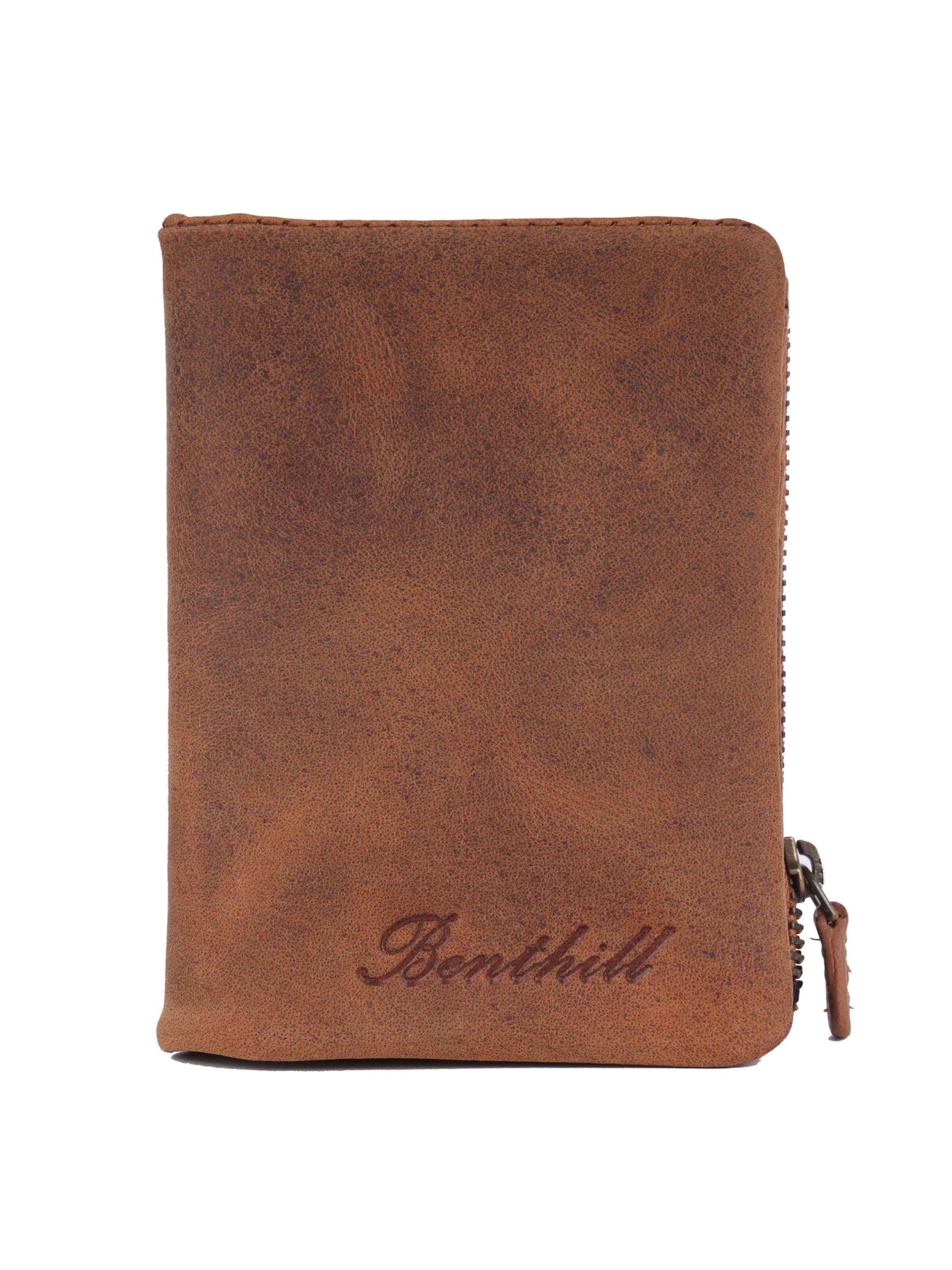 Benthill Wallet in Brown: front