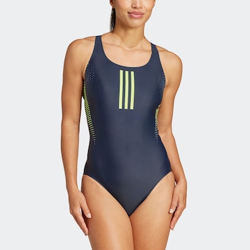 ADIDAS PERFORMANCE Бюстие Спортен бански в синьо