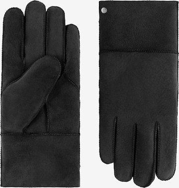 Roeckl Full Finger Gloves 'STORLIEN' in Black: front