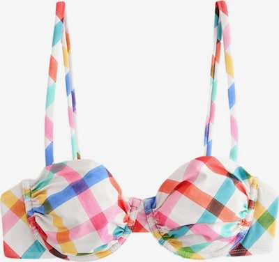 Bikinio viršutinė dalis iš Next, spalva – mėlyna / šviesiai rožinė / raudona / balta, Prekių apžvalga