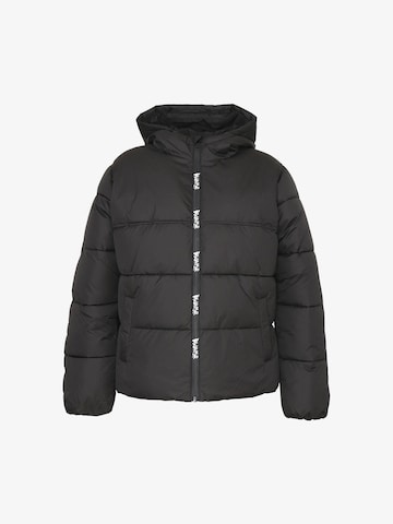 DISCLAIMER Winterjacke 'GRAFFITI' in Schwarz: Vorderseite