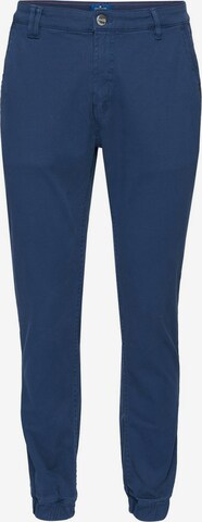 TOM TAILOR Tapered Chino Pants in Blue: front