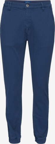 TOM TAILOR Tapered Chinohose in Blau: predná strana