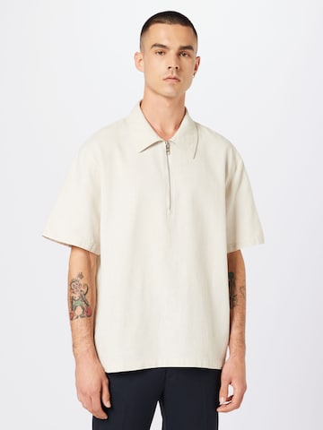 WEEKDAY Shirt 'Dejan' in Beige: front