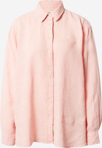 SCOTCH & SODA Blouse in Roze: voorkant