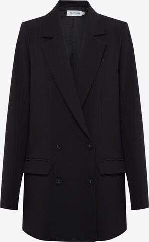 Blazer Tussah en noir : devant