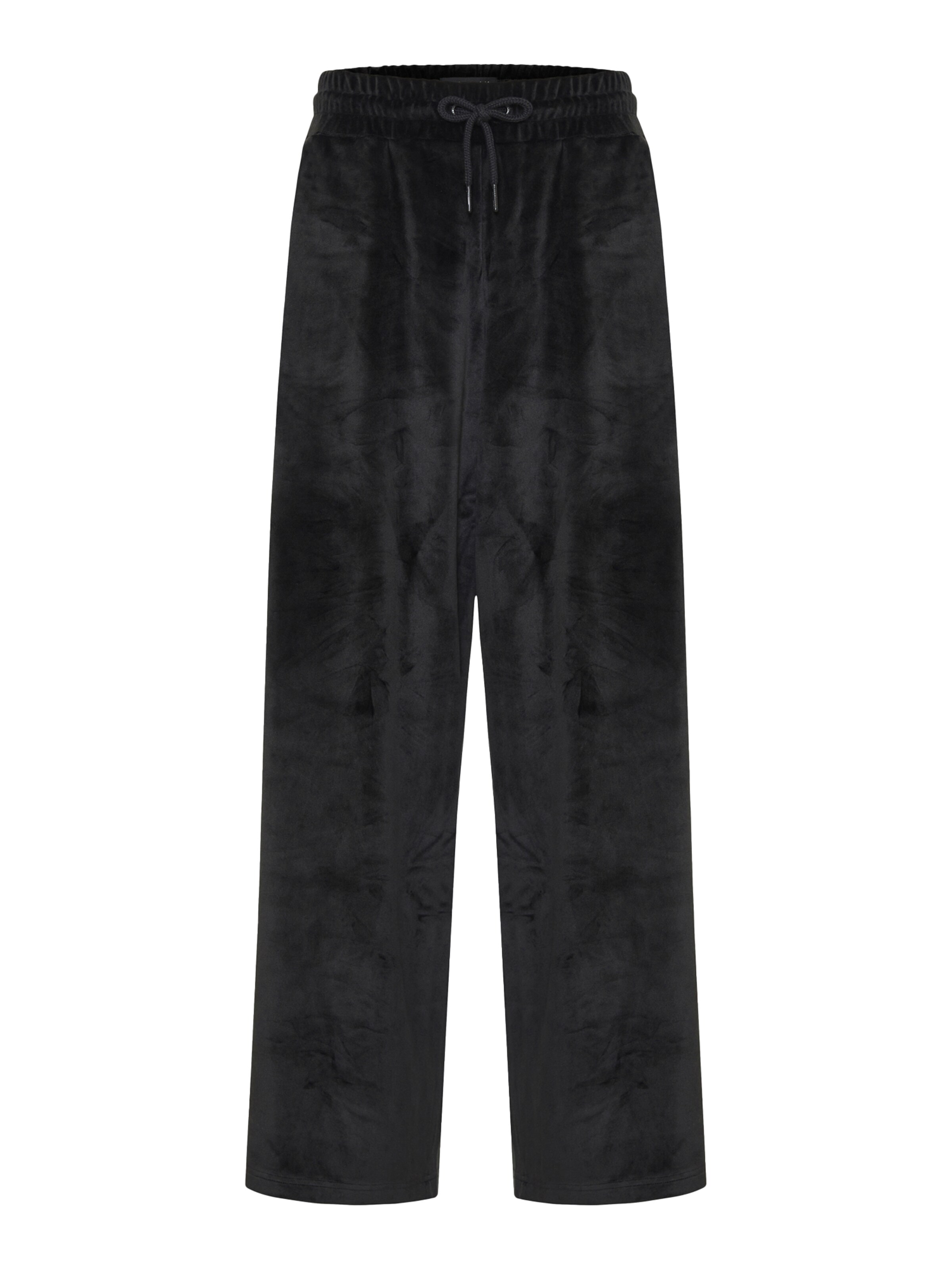 Funky Buddha - Pierna ancha Pantalón en negro: frente