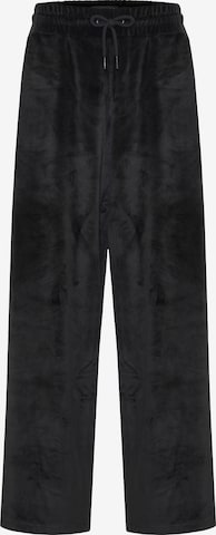Wide Leg Pantalon Funky Buddha en noir : devant