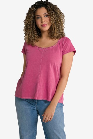 Ulla Popken Shirt '807081' in Pink: predná strana