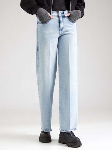 DIESEL Wide Leg Jeans '1978 D-AKEMI' in Blau: Vorderseite