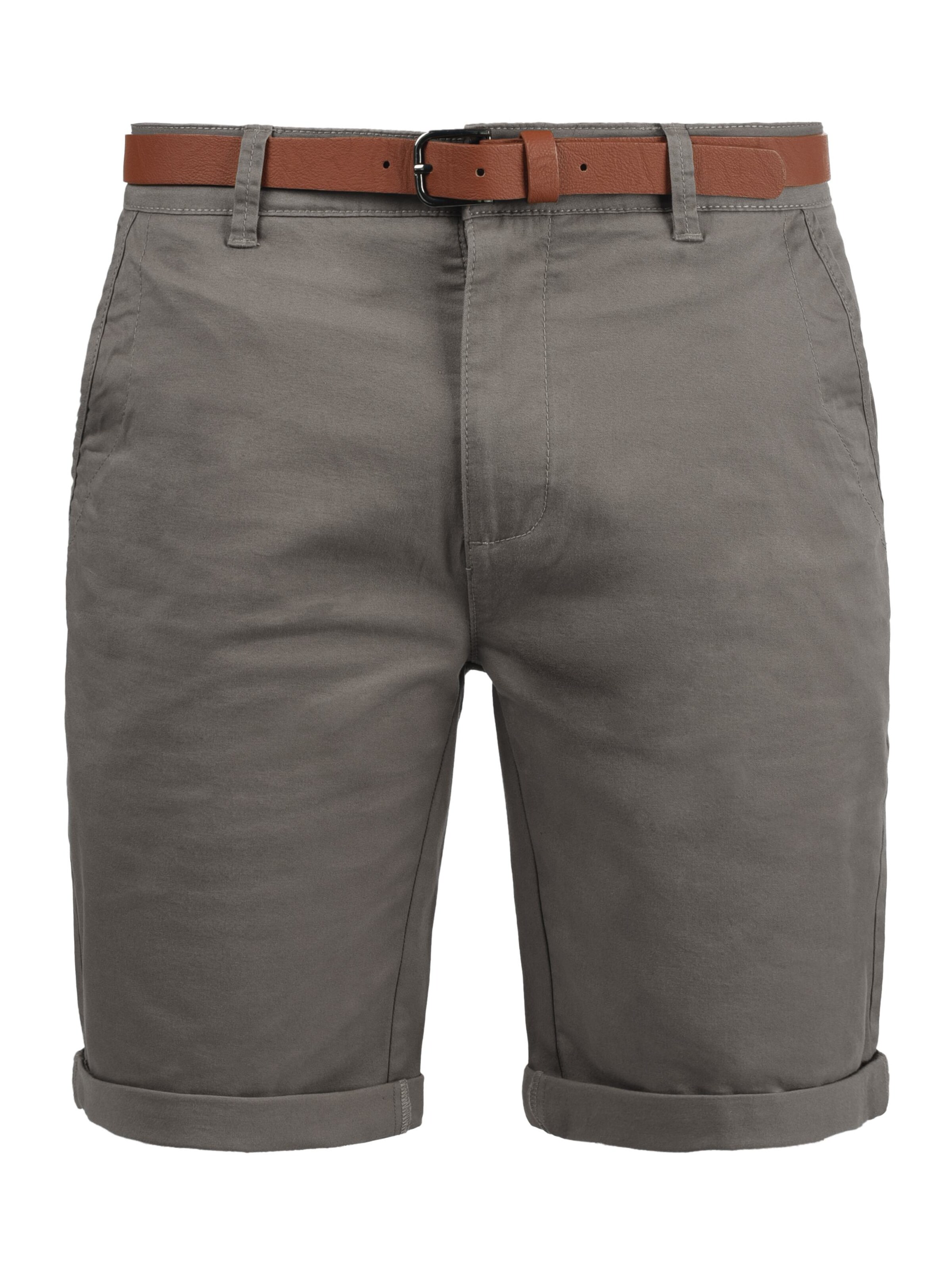 !Solid Chinoshorts 'Montijo' in Grau: Vorderseite