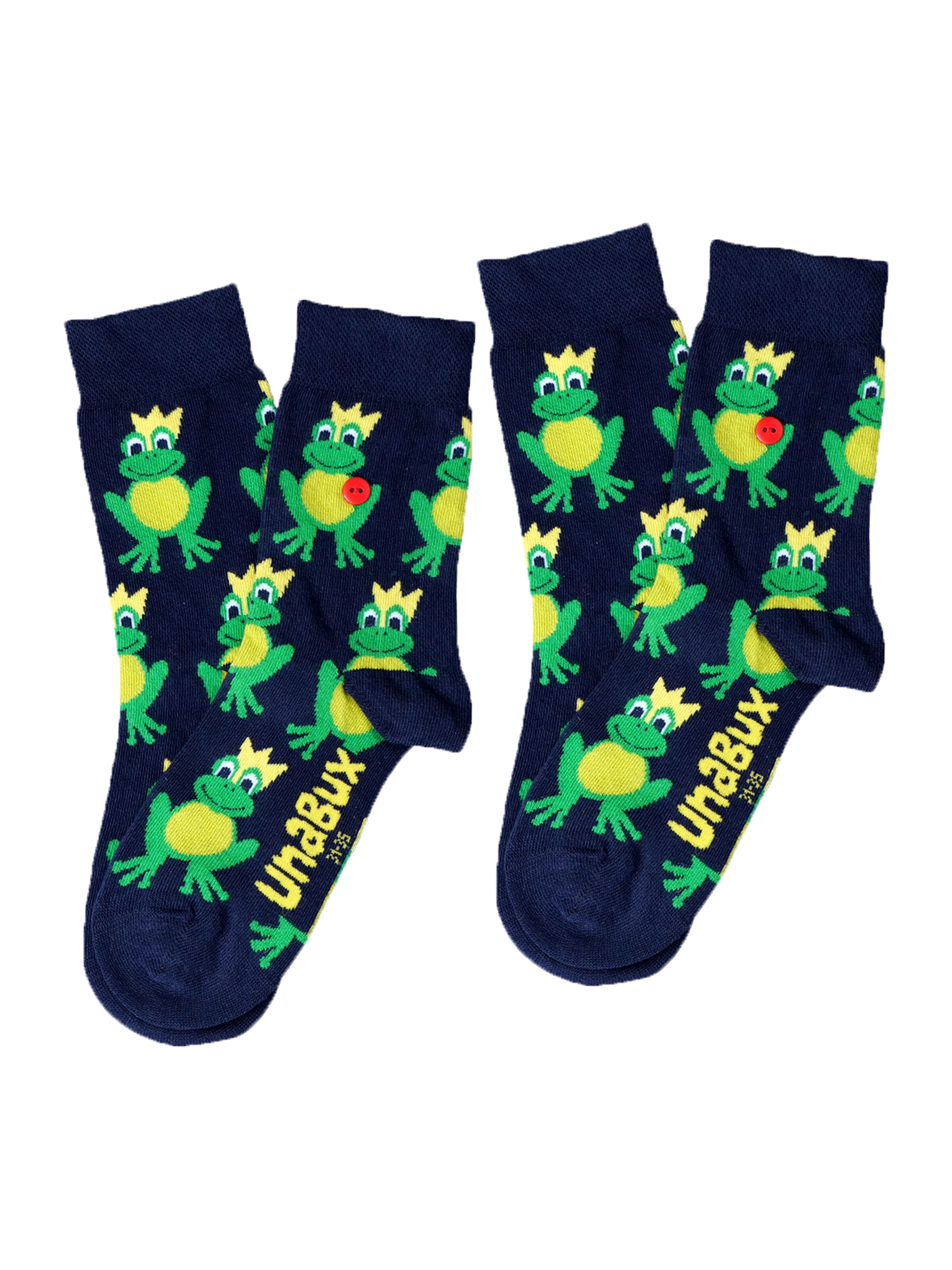 UNABUX Socks ' Prints ' in Mixed colors: front