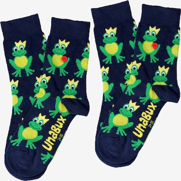 UNABUX Freizeitsocken ' Prints ' in Mischfarben: Vorderseite