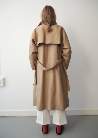MANGO Övergångskappa 'TUTOM' i beige