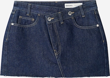 Jupe Bershka en bleu : devant