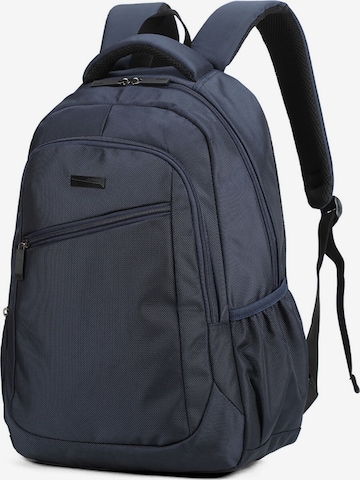 Aoking Backpack in Blue: front