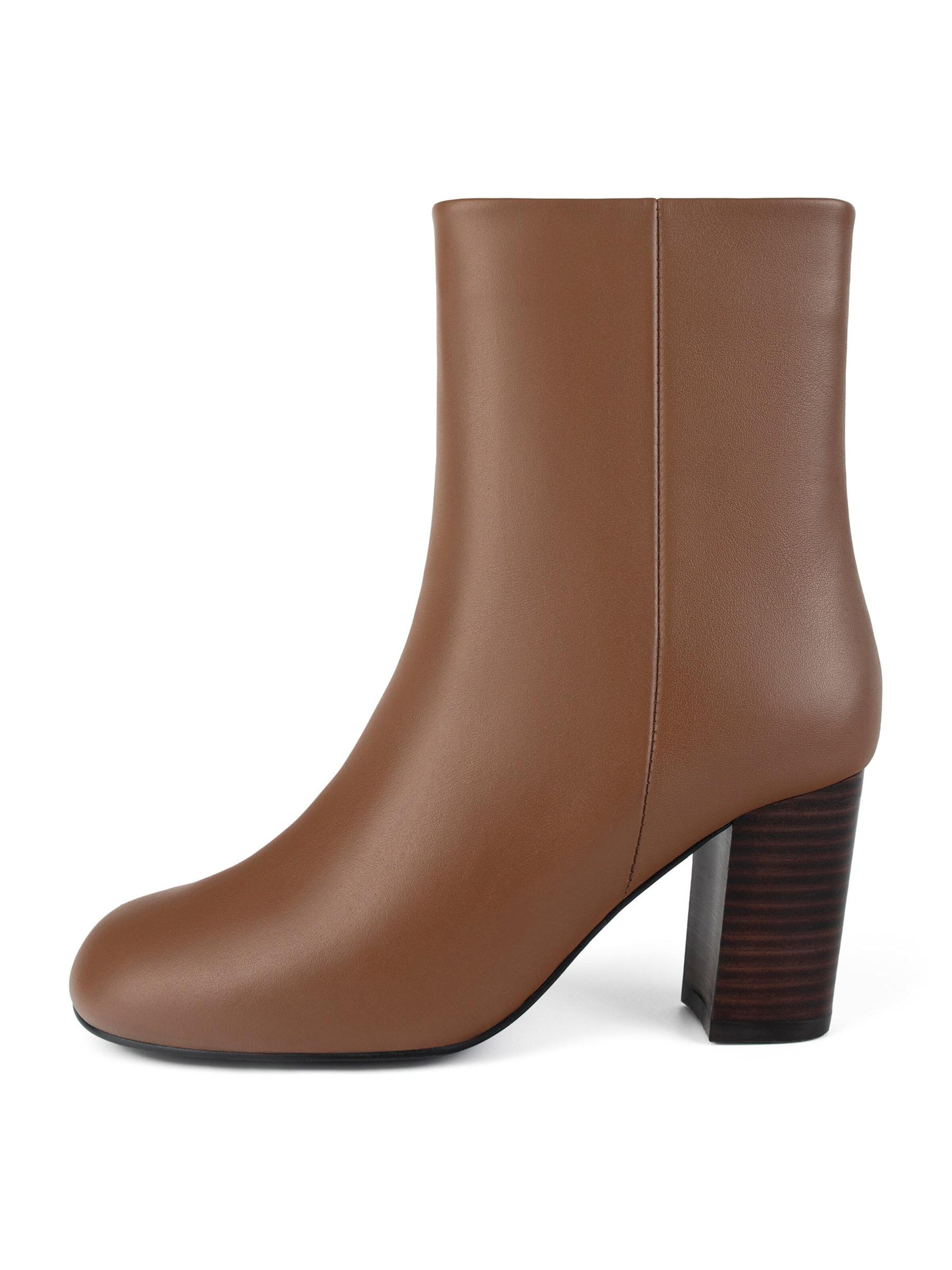Bottines 'CANYON ROAD' L37 HANDMADE SHOES en marron : devant