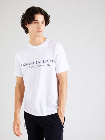 Coupe regular T-Shirt '8NZT72' ARMANI EXCHANGE en blanc : devant