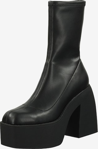 STEVE MADDEN Ankle Boots in Black: front